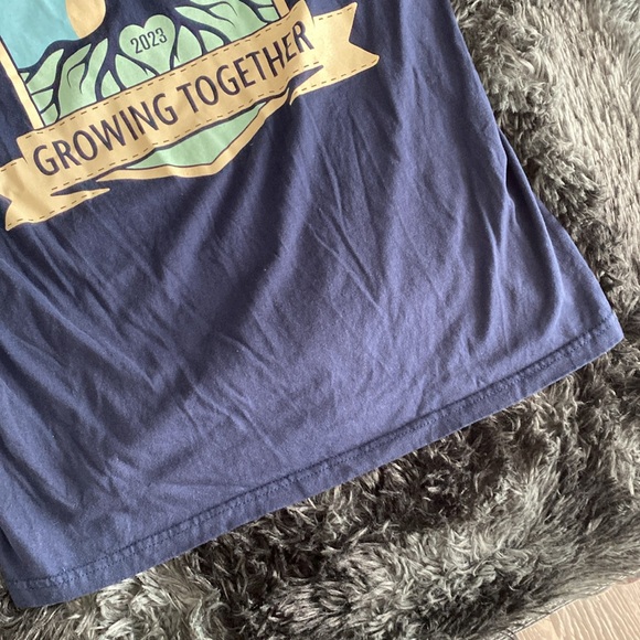 WFM TMAW 2023 “Growing Together” navy t-shirt - Picture 4 of 17